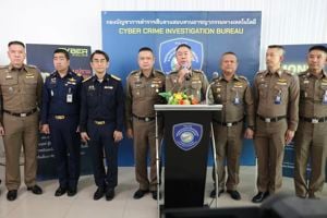 สำนักงาน กสทช. แถลงข่าวร่วมกับตำรวจไซเบอร์จับกุมแก๊งคอลเซ็นเตอร์ หลังพบเครื่อง Mini Pc เถื่อนกว่า 130 ชิ้น