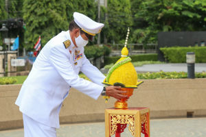 พิธีถวายบังคมฯ เนื่องในวันสื่อสารแห่งชาติ 4 สิงหาคม 2563